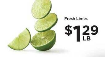Foods Co Fresh limes offer