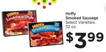 Food 4 Less Hofty smoked sausage offer