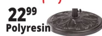 Ocean State Job Lot Polyresin umbrella base, 26 lbs offer