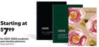 Staples Teacher Planners offer