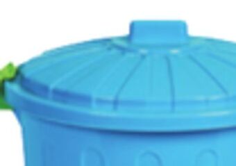 Ocean State Job Lot Hemicasa large clear oscar bin with lid and handles, 50 l offer