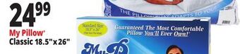 Ocean State Job Lot Mypillow classic pillow offer