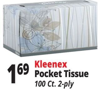 Ocean State Job Lot Kleenex pocket tissue offer