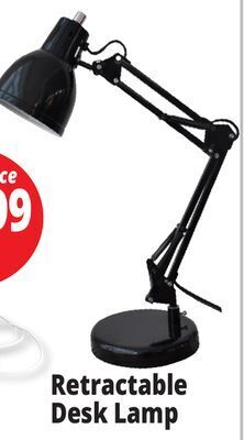 Ocean State Job Lot Retractable desk lamp offer
