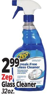 Ocean State Job Lot Zep streak-free glass cleaner, 32 oz offer