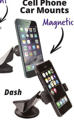 Ocean State Job Lot Grip clip universal cell phone mount offer