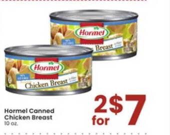 Albertsons Hormel canned chicken breast offer