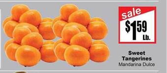 Rancho Markets Sweet tangerines offer