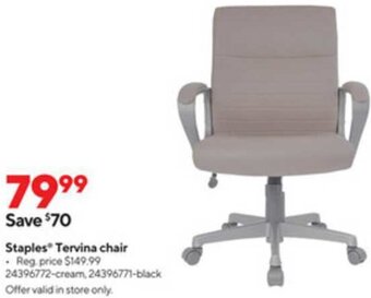 Staples Staples Tervina Chair offer