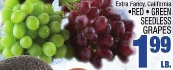 C Town • red • green • red • green seedless seedless grapes grapes offer