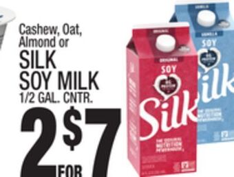 C Town Silk soy milk offer
