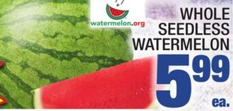C Town Whole seedless watermelon offer