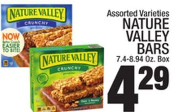 C Town Nature valley bars offer