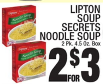 C Town Lipton soup secrets noodle soup offer