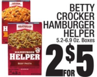 C Town Betty crocker hamburger helper offer