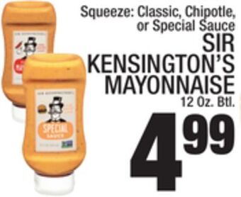 C Town Sir kensington's mayonnaise offer