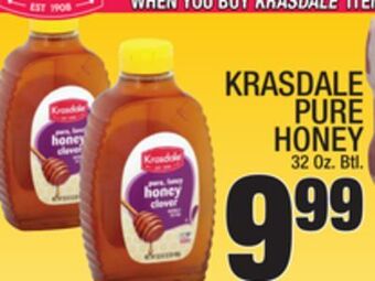 C Town Krasdale pure honey offer
