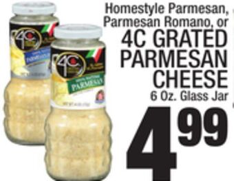 C Town 4c grated parmesan cheese offer