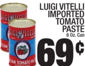 C Town Luigi vitelli imported tomato paste offer