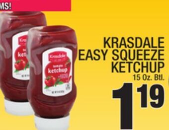 C Town Krasdale easy squeeze ketchup offer