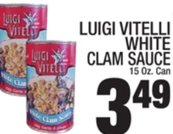 C Town Luigi vitelli white clam sauce offer