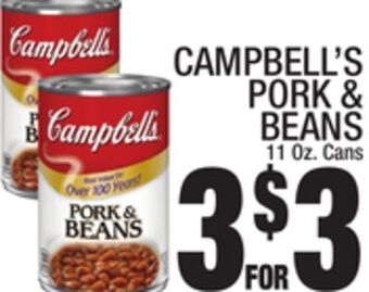 C Town Campbell's pork & beans offer