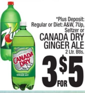 C Town Canada dry ginger ale offer