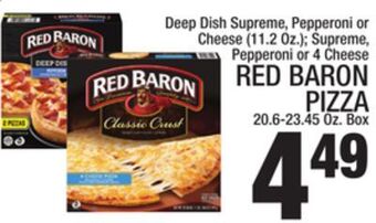 C Town Red baron pizza 20.6-23.45 oz. box offer