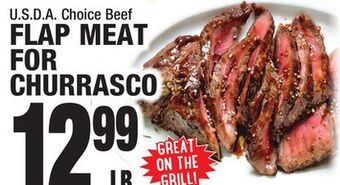 C Town Flap meat for churrasco offer