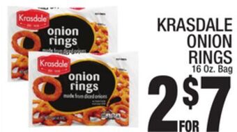 C Town Krasdale onion rings offer