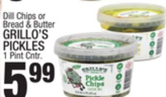C Town Grillo's pickles offer