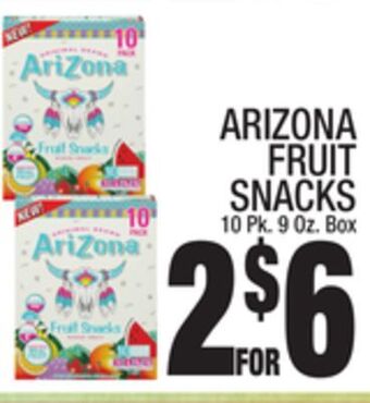 C Town Arizona fruit snacks offer