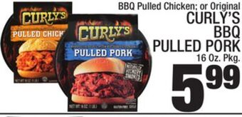 C Town Curly's bbq pulled pork offer