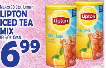 Bravo Supermarkets Lipton iced tea mix offer
