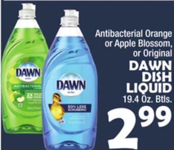 Bravo Supermarkets Dawn dish liquid offer