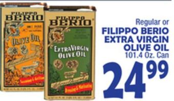 Bravo Supermarkets Filippo berio extra virgin olive oil offer