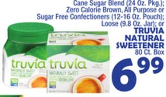Bravo Supermarkets Truvia natural sweetener, 80 ct. box offer