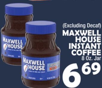 Bravo Supermarkets Maxwell house instant coffee offer