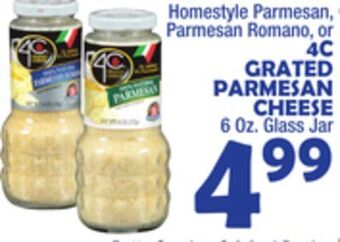 Bravo Supermarkets 4c grated parmesan cheese offer