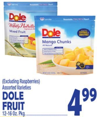Bravo Supermarkets Dole fruit offer