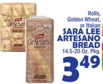 Bravo Supermarkets Sara lee artesano bread offer