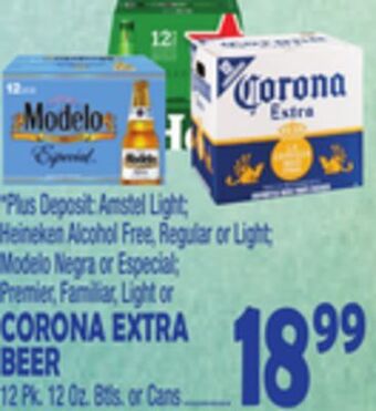 Bravo Supermarkets Corona extra beer offer