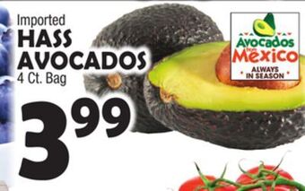 Bravo Supermarkets Hass avocados offer