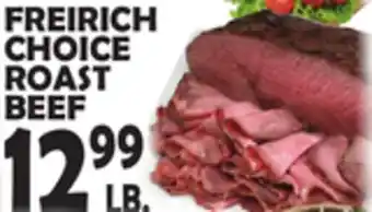 Bravo Supermarkets Freirich choice choice roast offer