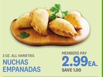 Kings Food Markets Nuchas empanadas offer