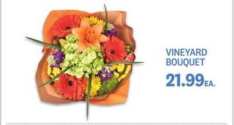 Kings Food Markets Vineyard bouquet offer