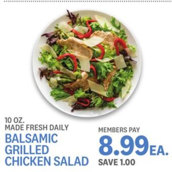 Kings Food Markets Balsamic grilled chicken salad offer