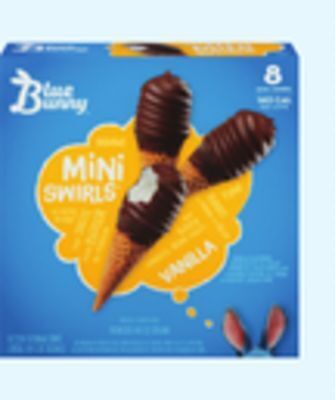 Kings Food Markets Blue bunny mini swirls or bunny snacks offer