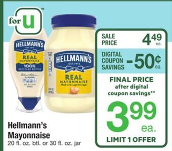 ACME Hellmann's mayonnaise offer