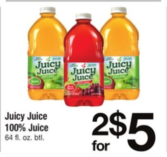 ACME Juicy juice 100% juice offer